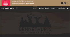 Desktop Screenshot of bennethums.com